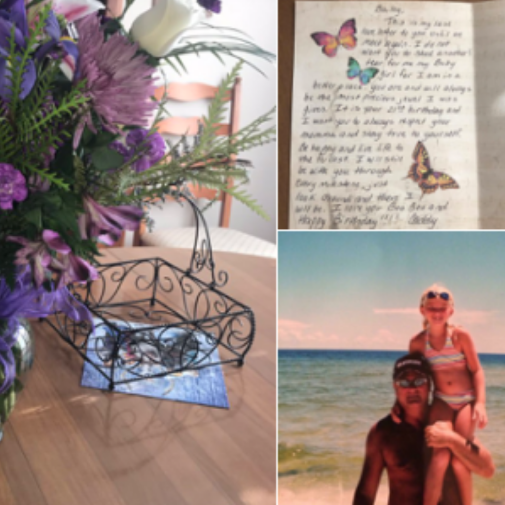 Un père a envoyé à sa fille des fleurs pendant cinq ans après son décès.